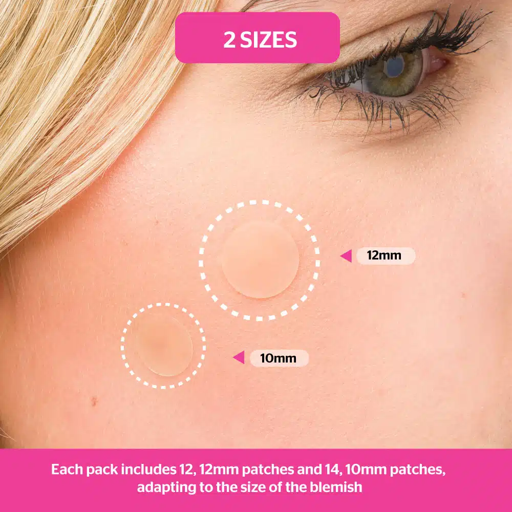 Patchs anti-imperfections hydrocolloïdes Brushworks – 26 unités – Image 2