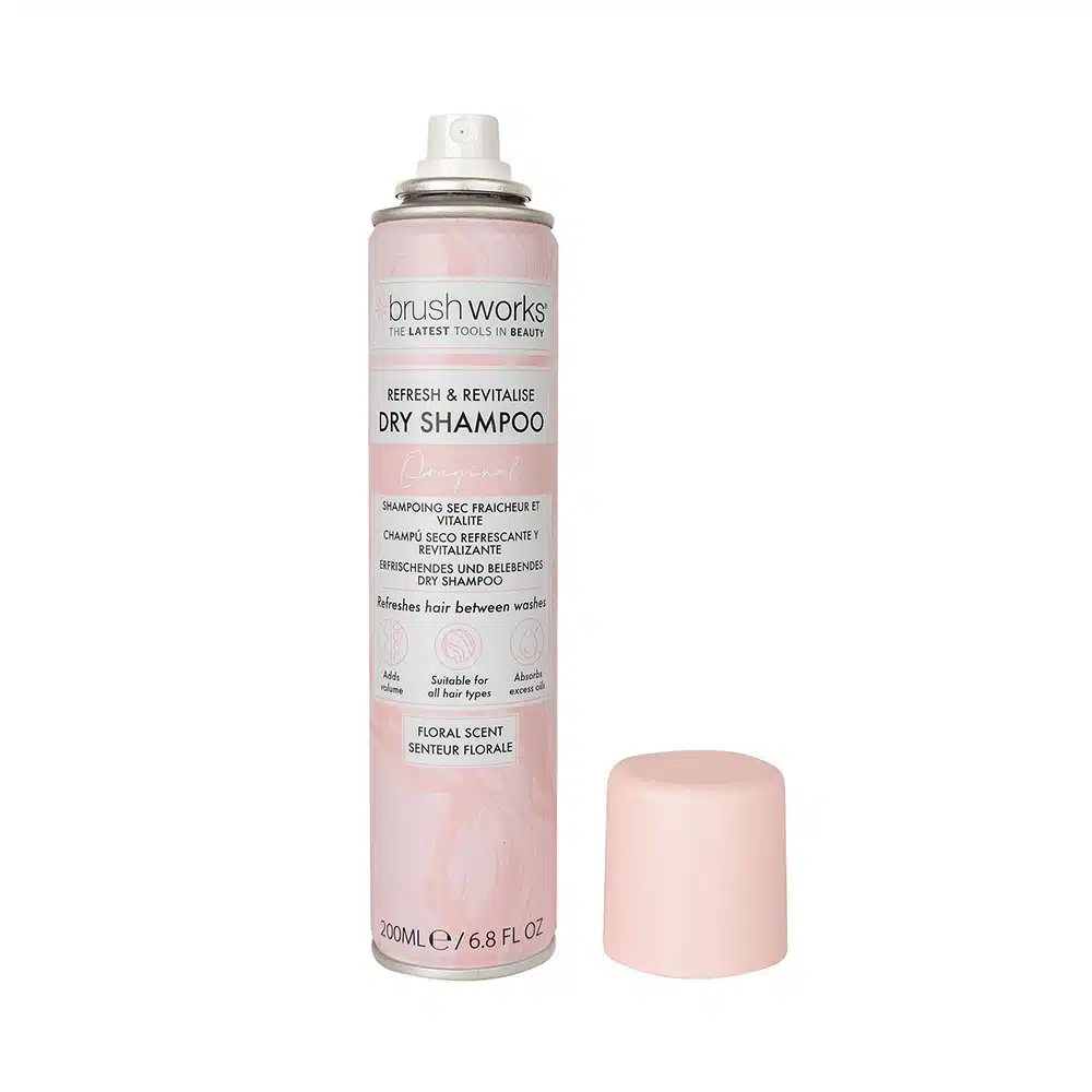 Shampoing sec floral rafraîchissant et revitalisant Brushworks – 200 ml – Image 6