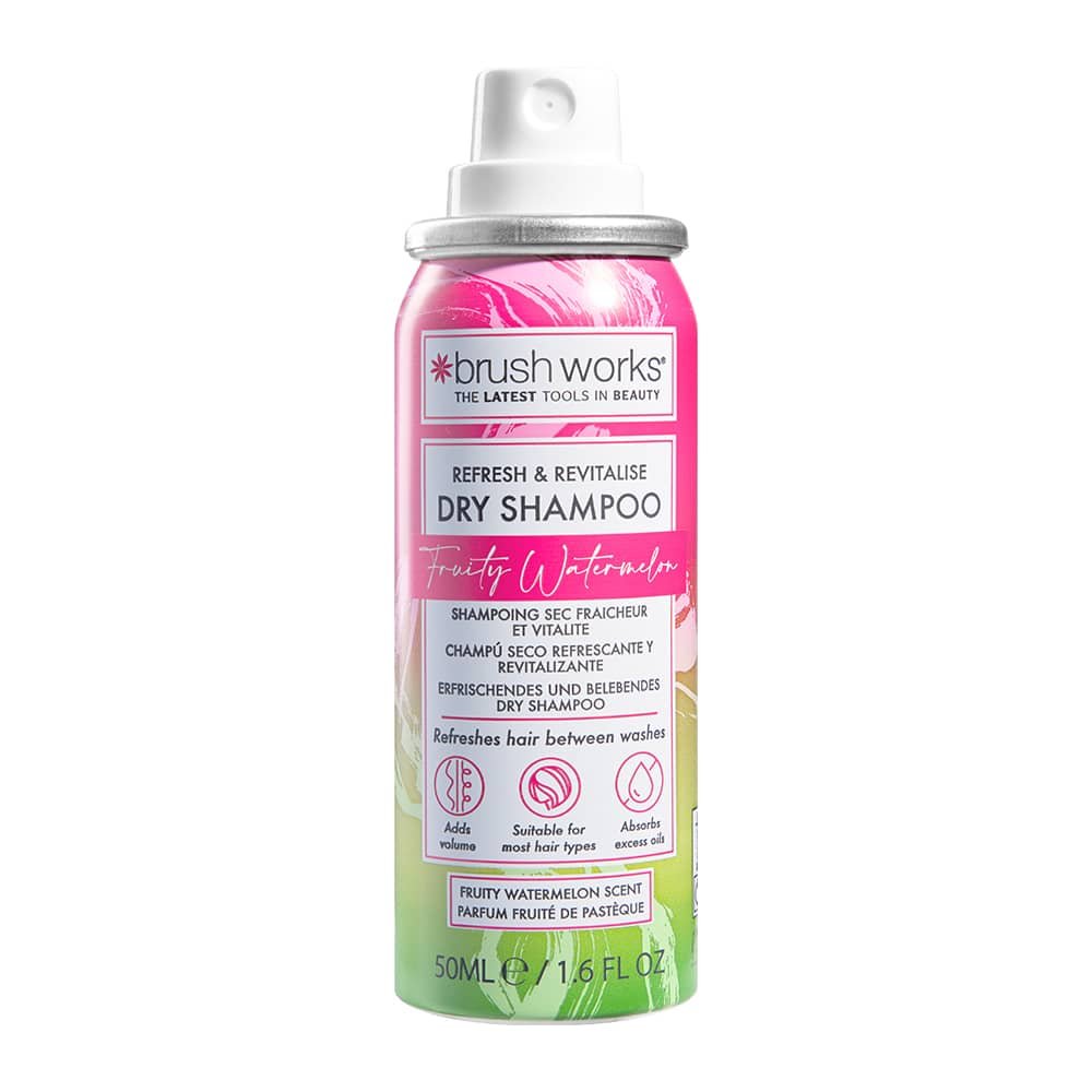 Shampoing sec Brushworks Refresh & Revitalise Pastèque Fruitée – 50 ml – Image 5